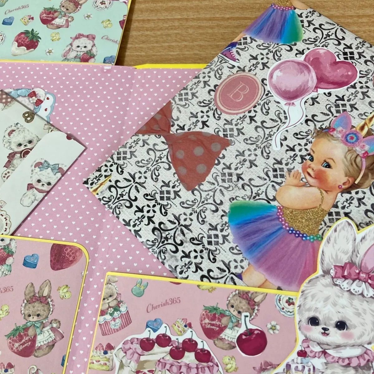 おすそ分けファイル 蛇腹ファイルセット cherish365 - メルカリ