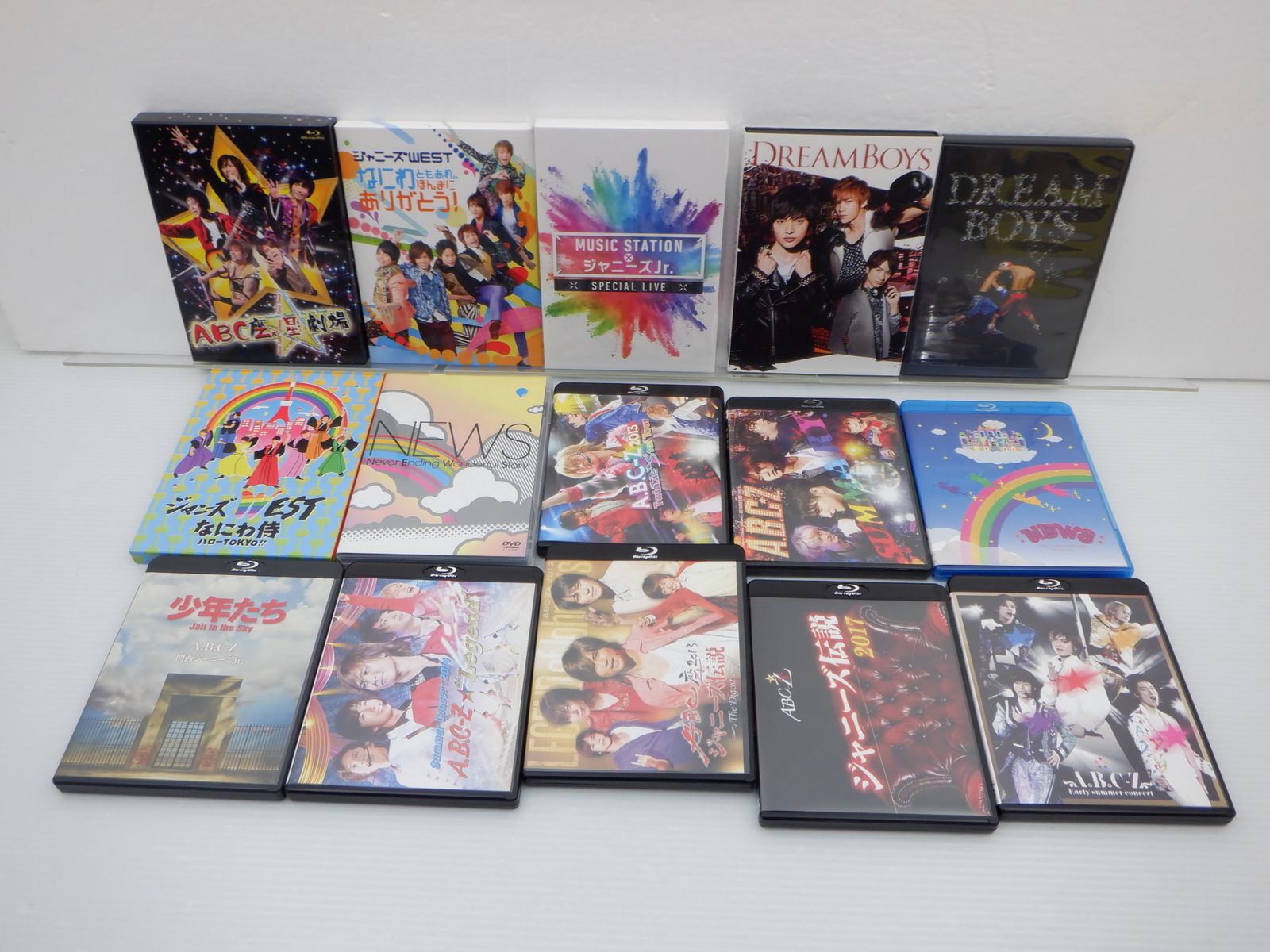 ジャニーズ DVD Blu-ray セット 15点 A.B.C-Z/WEST/NEWSなど - メルカリ