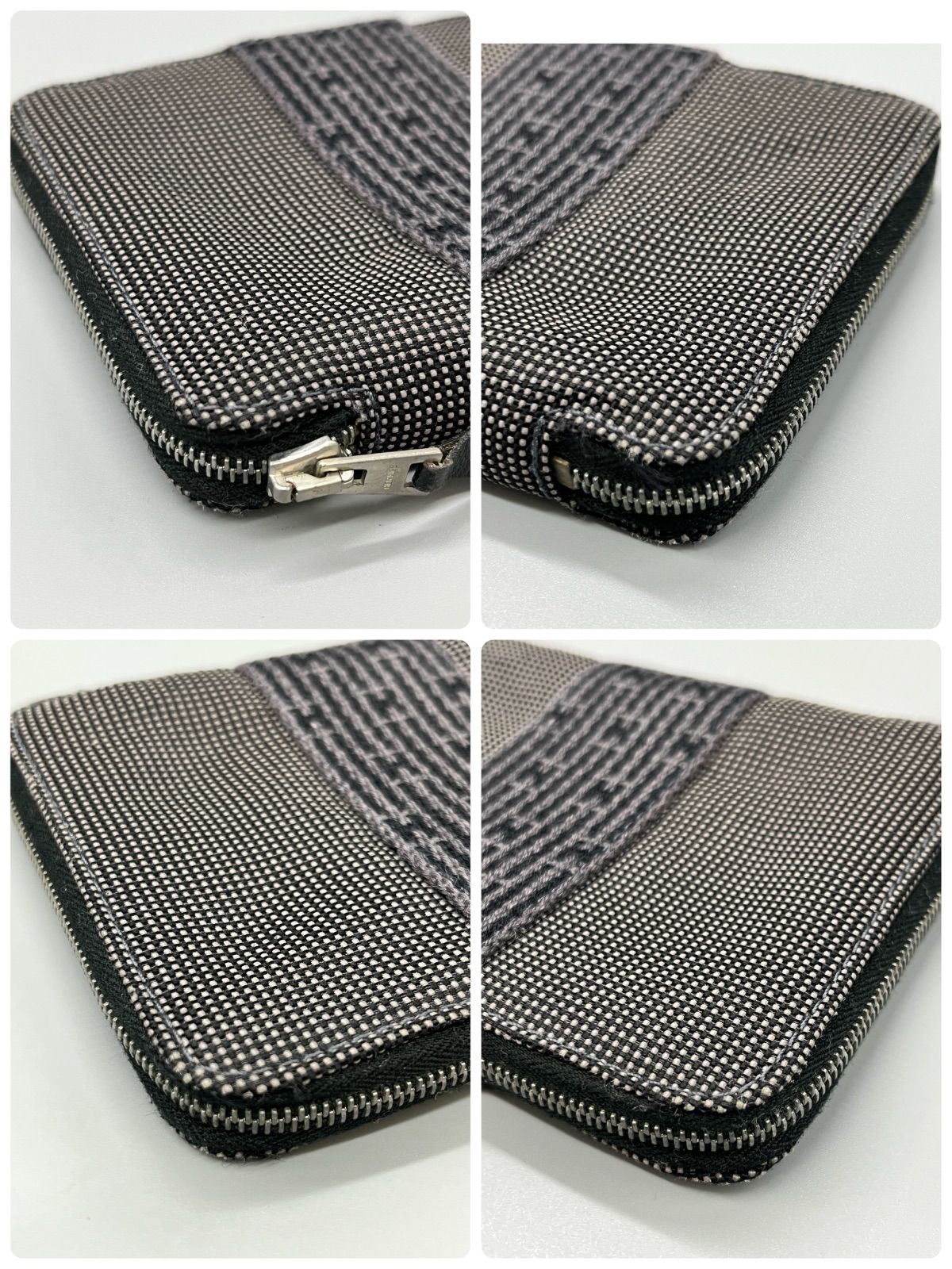 HERMES エルメス エールライン パースPM ラウンドファスナー 二つ折り