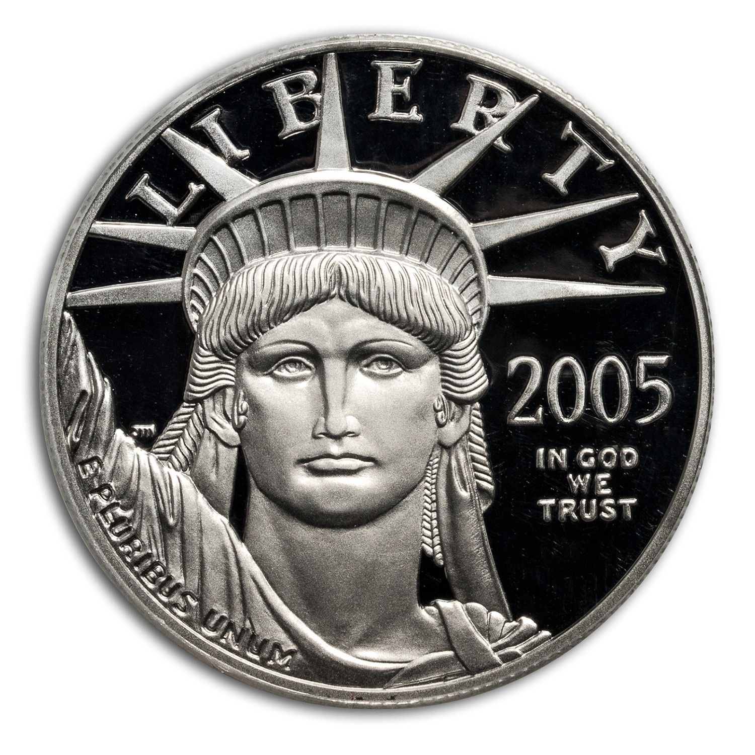 2005-W 1オンス プルーフ アメリカン プラチナ イーグル PR-69 PCGS