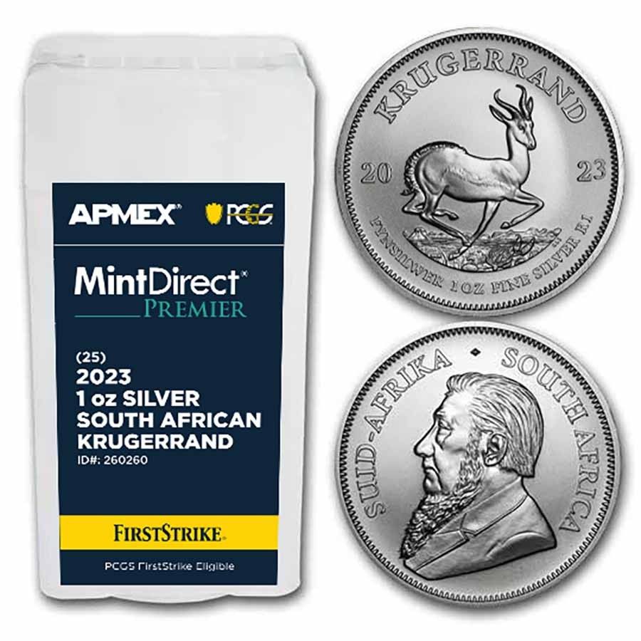 2023年南アフリカ 1オンス シルバー クルーガーランド (MDプレミア +