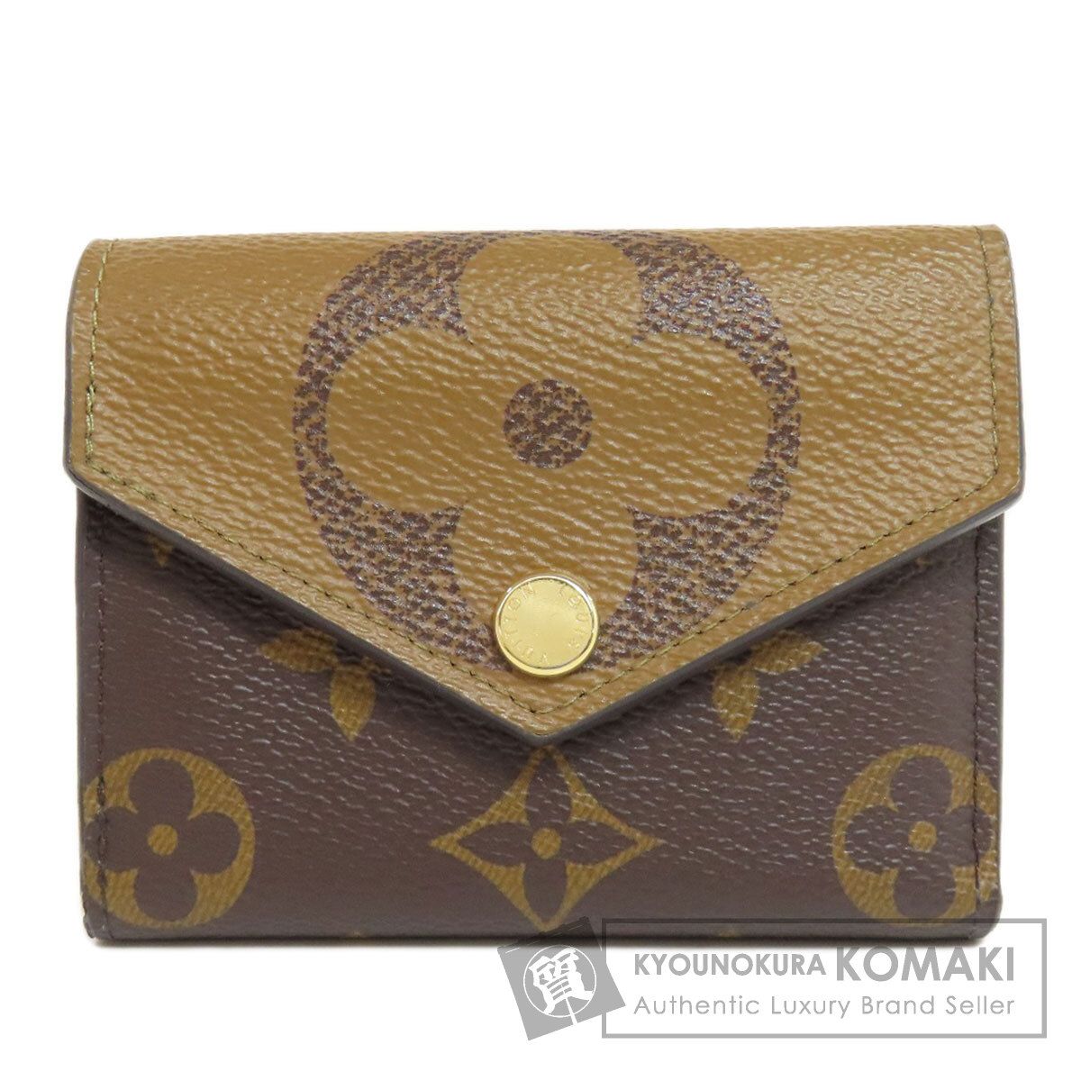 LOUIS VUITTON ルイヴィトン M80725 ゾエ 二つ折り財布（小銭入れあり