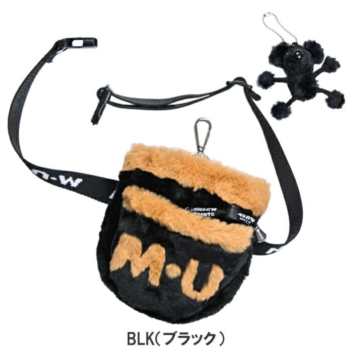 M・U SPORTS MUスポーツ 703J6018 モコモコファー ウエストポーチ