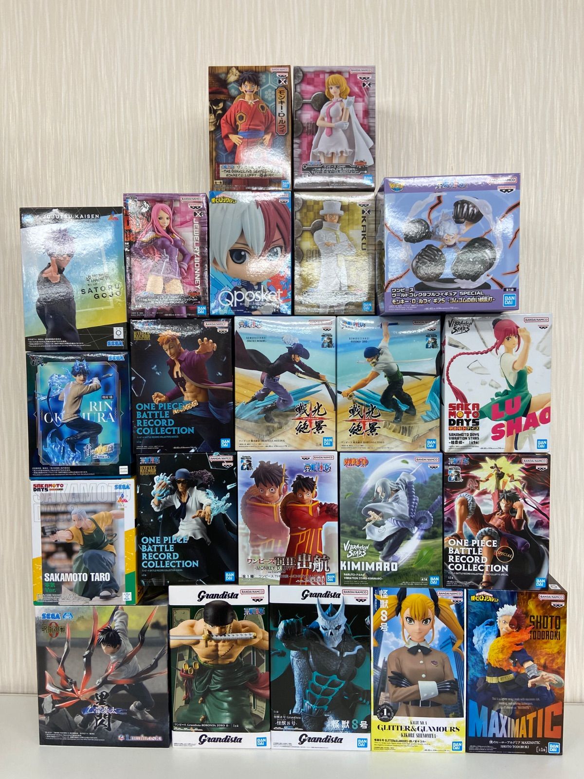 ジャンプ フィギュア まとめ 計22点 プライズ ワンピース 呪術廻戦