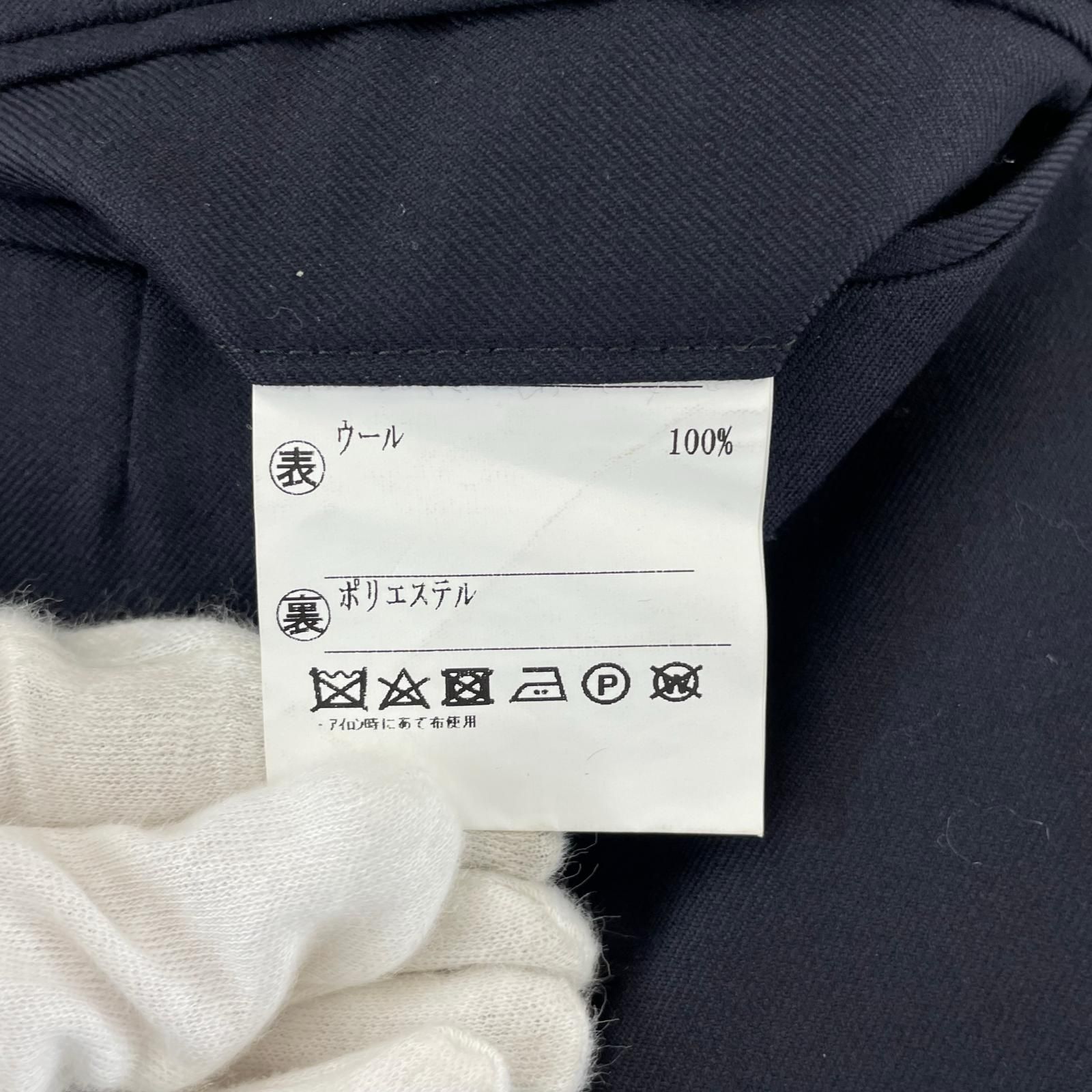 美品 Spica スピカ 無地 オールシーズン スーツ ウール ネイビー 