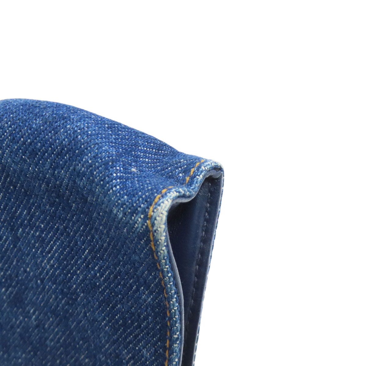 CHANEL シャネル ココマーク メガネケース デニム レディース [中古