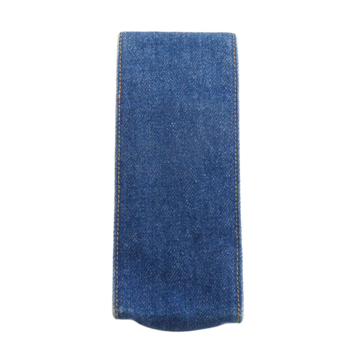 CHANEL シャネル ココマーク メガネケース デニム レディース [中古