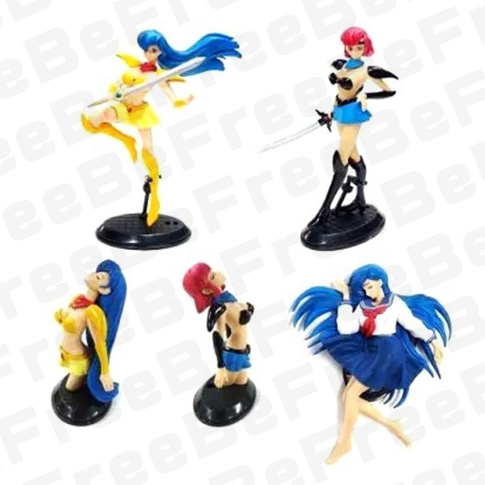 夢幻戦士ヴァリス D.G.P デジタルギャルズパラダイス フィギュア 3個セット ガシャポン 夢幻戦士ヴァリス D.G.P デジタルギャルズパラダイス