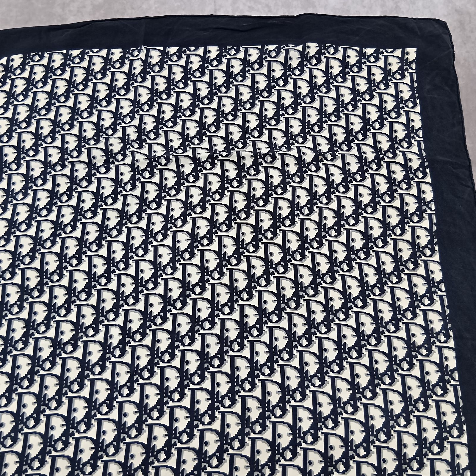 Christian Dior クリスチャンディオール スカーフ トロッター ブラック