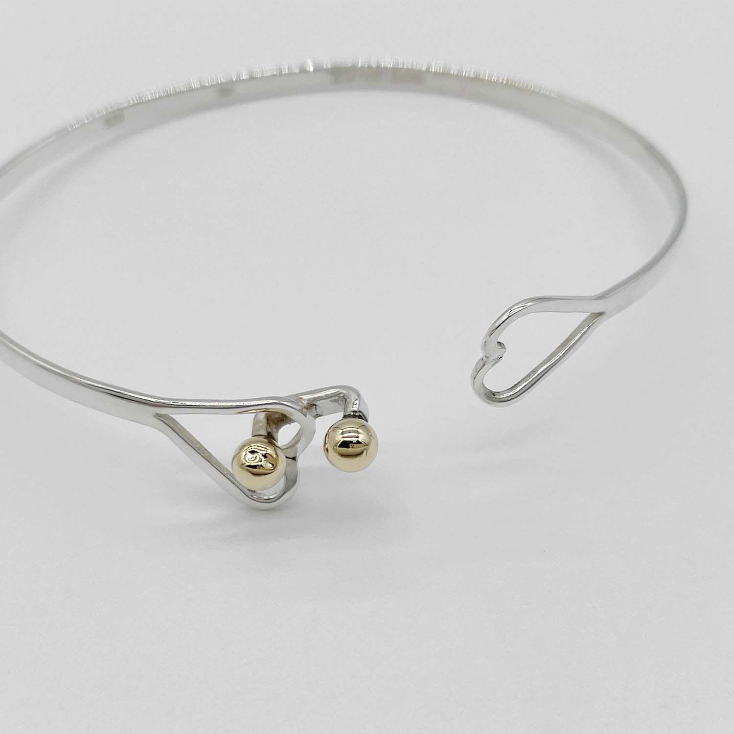 Tiffany&Co. ティファニー 16.5cm バングル ブレスレット フック＆アイ