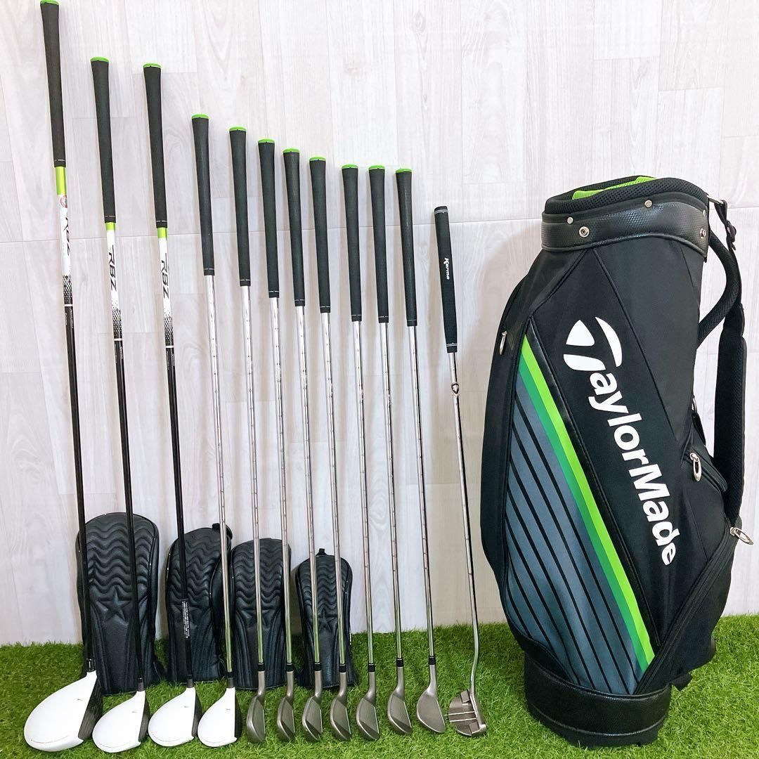 レフティ☆ テーラーメイド RBZ メンズセット 初心者 かんたん ぶっ