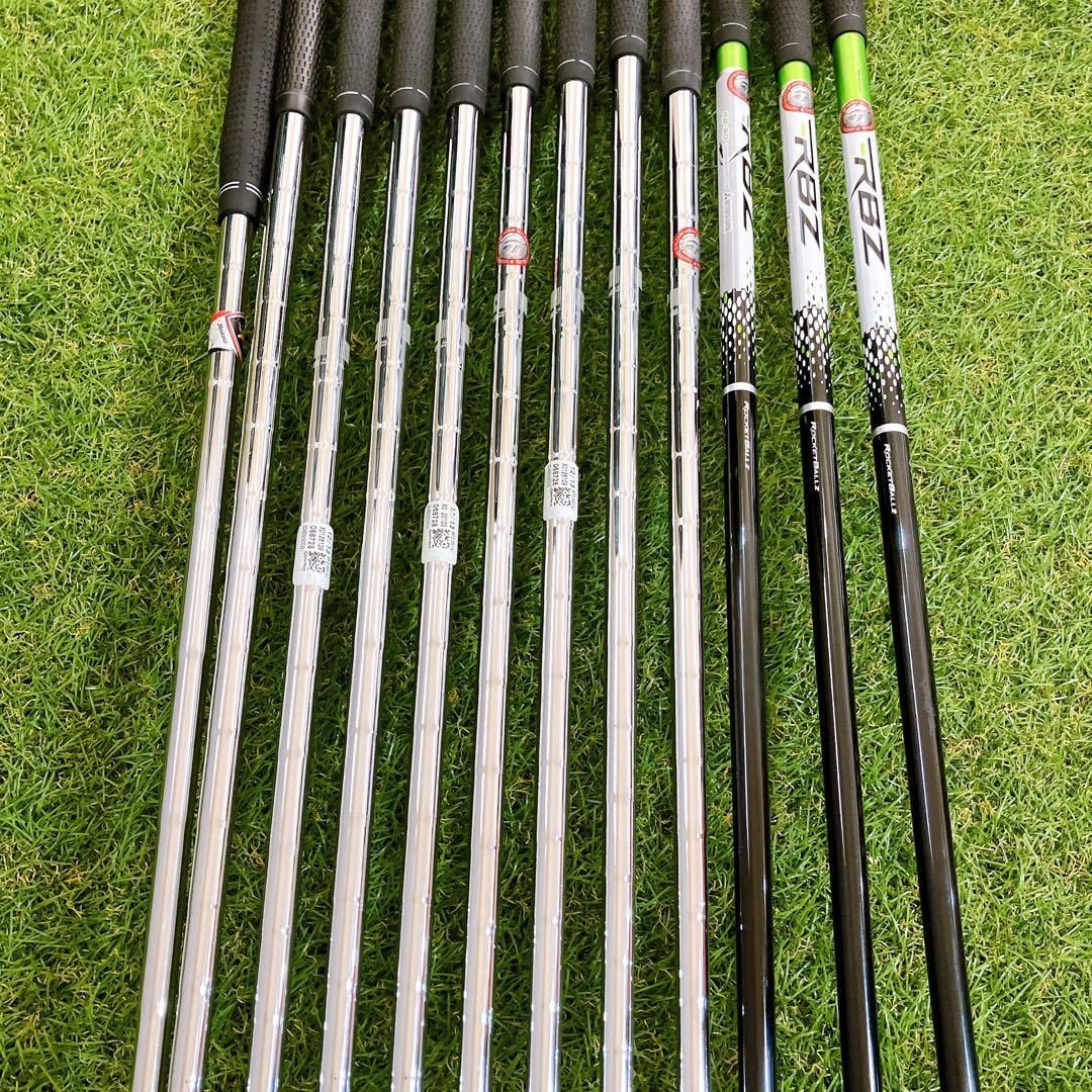 王道 飛び系 即戦力 テーラーメイド RBZ メンズゴルフセット 初心者 右