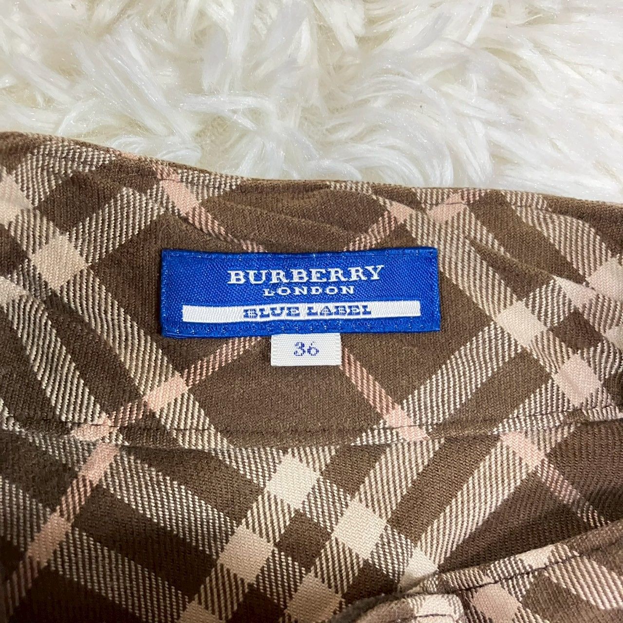 バーバリーブルーレーベル ノースリーブワンピース 2way ノバチェック