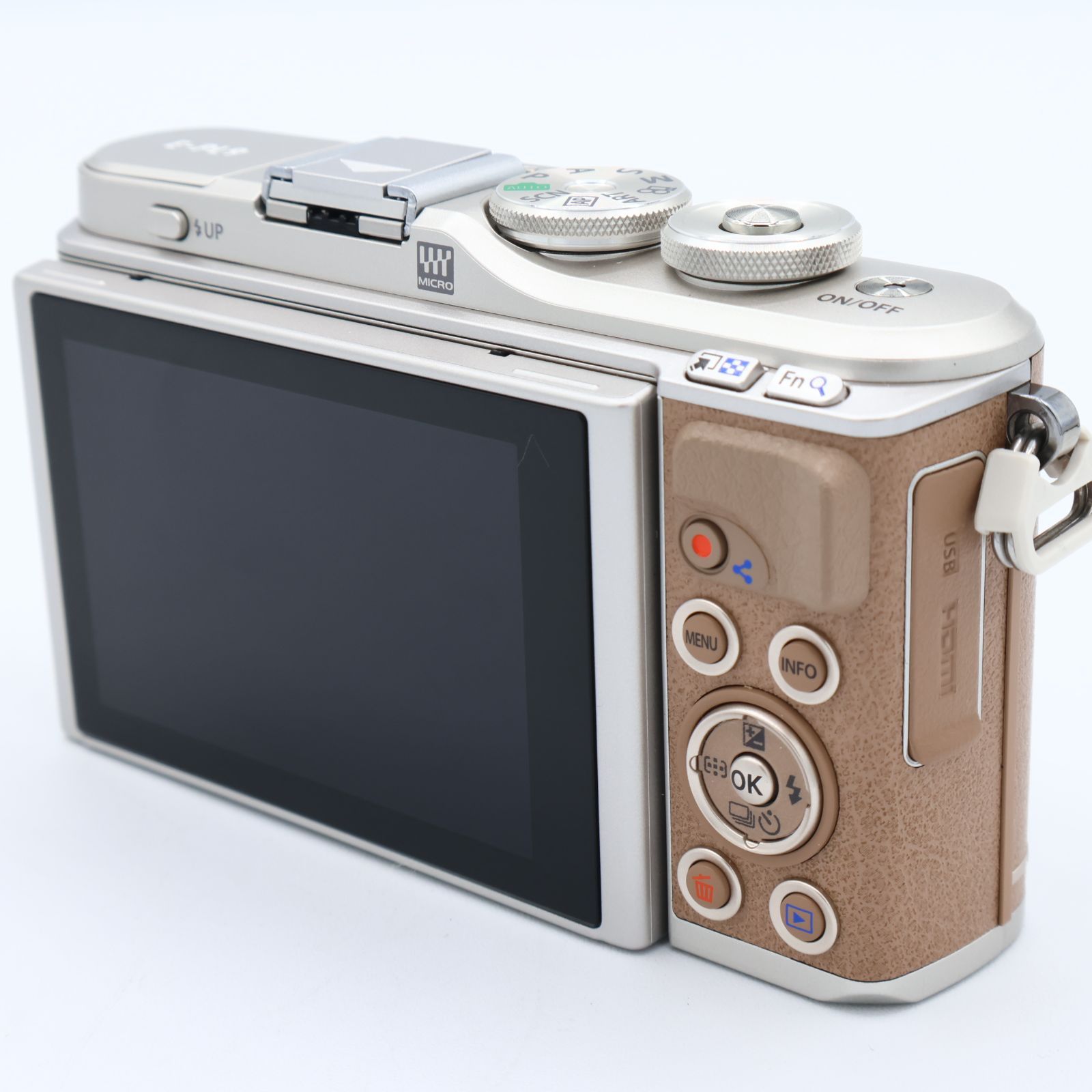 シャッター回数：1029回】OLYMPUS オリンパス ミラーレス一眼 PEN E