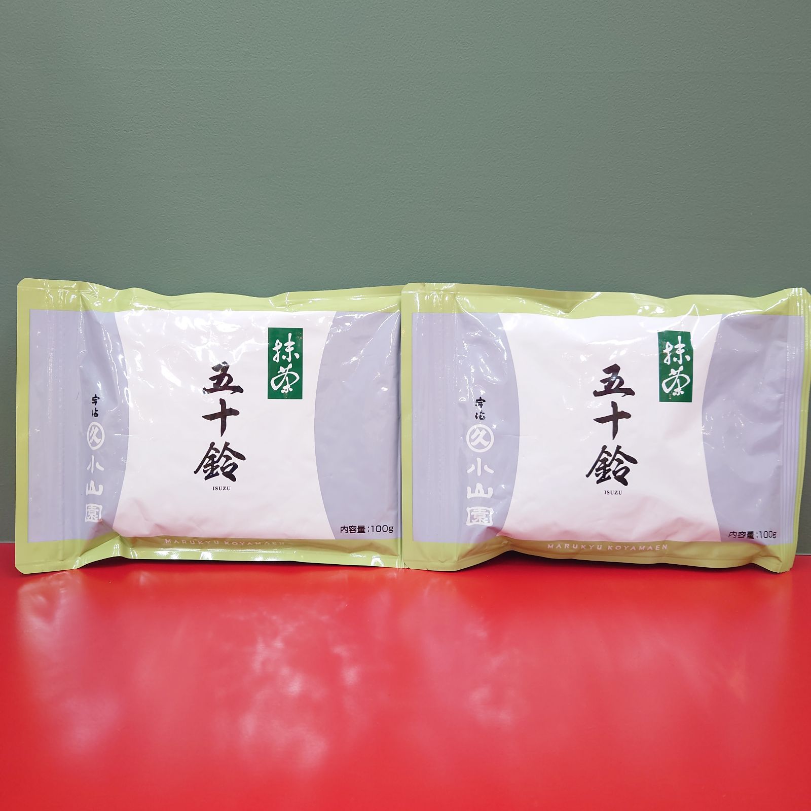 丸久小山園 抹茶 五十鈴 100g 2袋 新品 - メルカリ