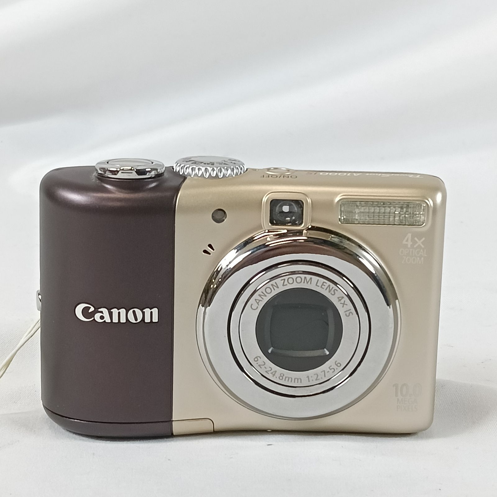 ジャンク】Canon キヤノン PowerShot A1000 IS ブラウン オールド