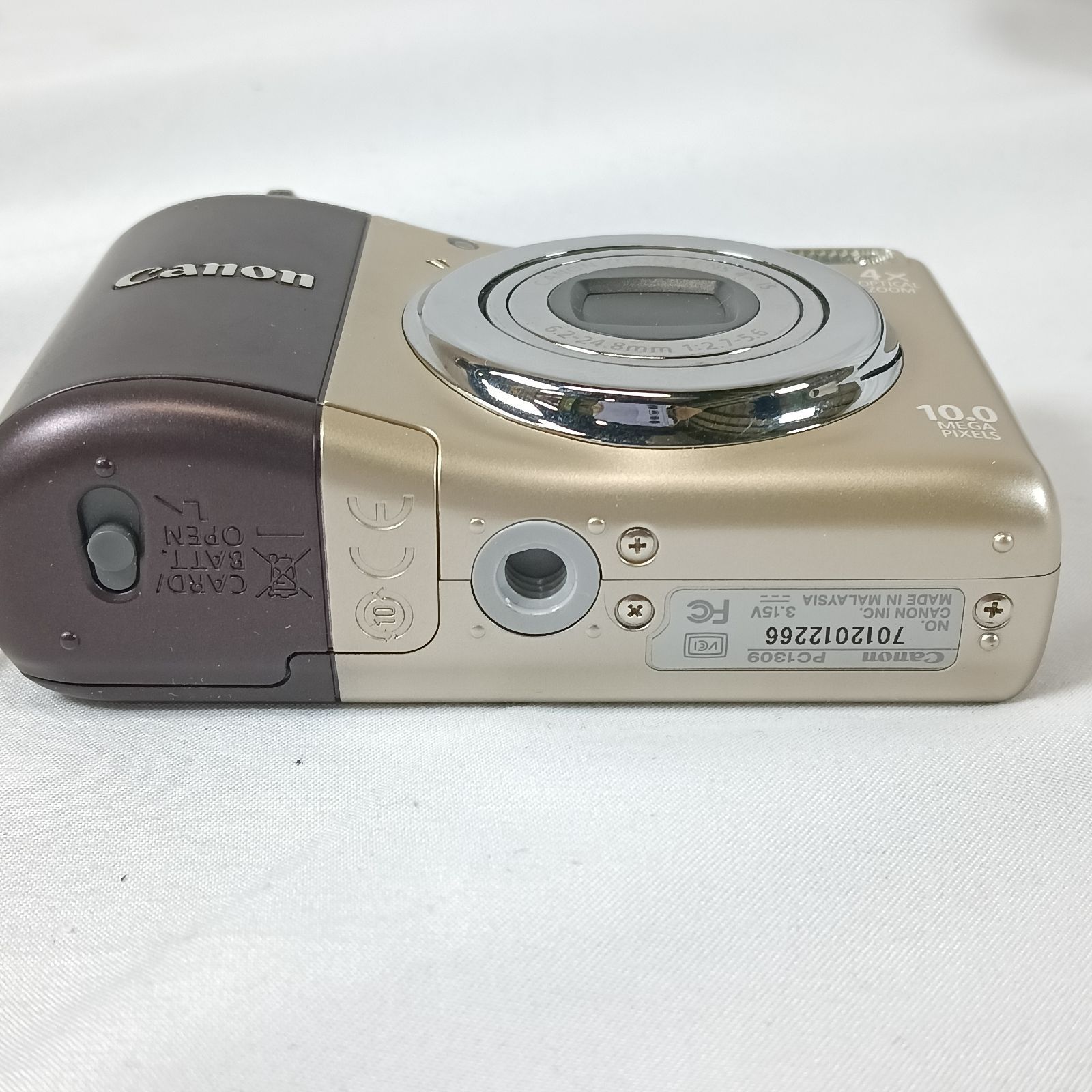 ジャンク】Canon キヤノン PowerShot A1000 IS ブラウン オールド