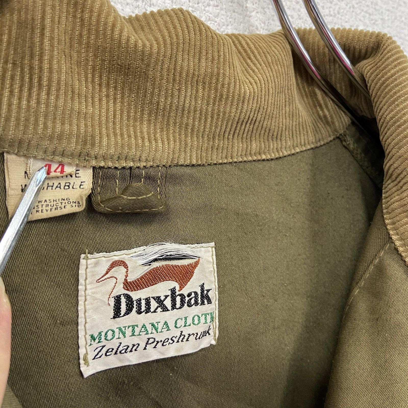 古着 used Duxbak ハンティングジャケット コーデュロイジャケット