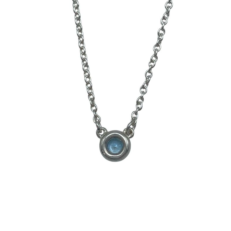 ティファニー TIFFANY＆CO バイザヤードネックレス シルバー 925