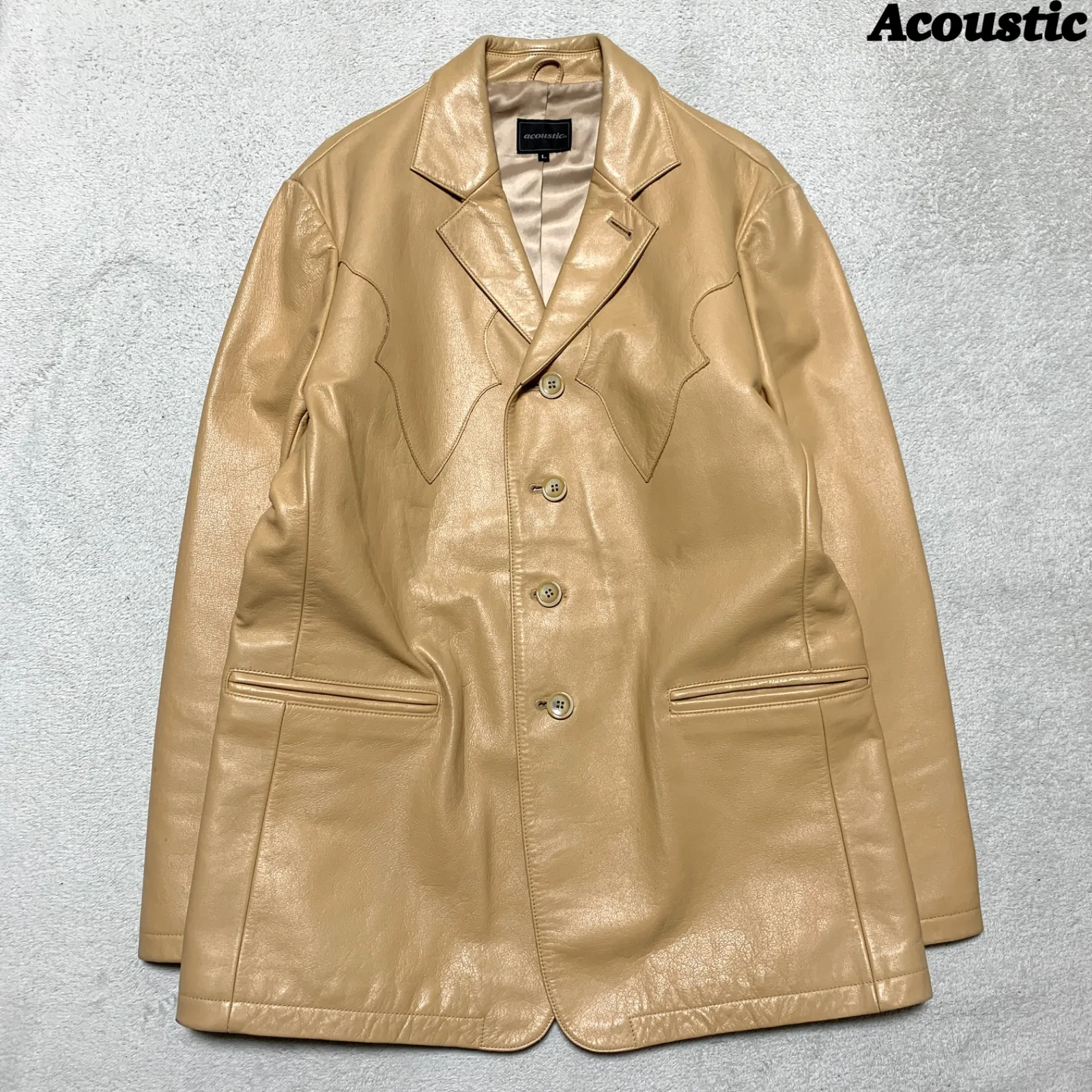 2026年最新】Acoustic メンズ レザージャケット・ライダースの人気