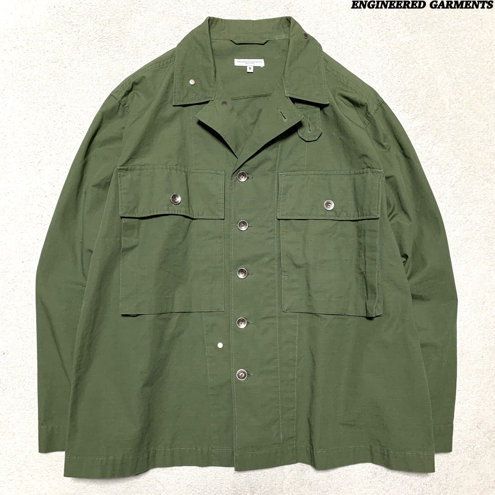 ENGINEERED GARMENTS USA製 アメリカ製 M-43 Shirt Jacket ミリタリー
