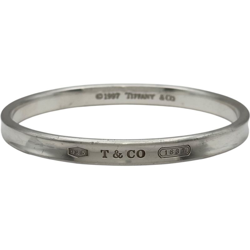 ティファニー TIFFANY＆CO 1837 バングル シルバー Sv925 ジュエリー