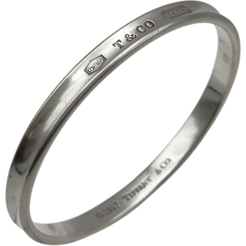ティファニー TIFFANY＆CO 1837 バングル シルバー Sv925 ジュエリー