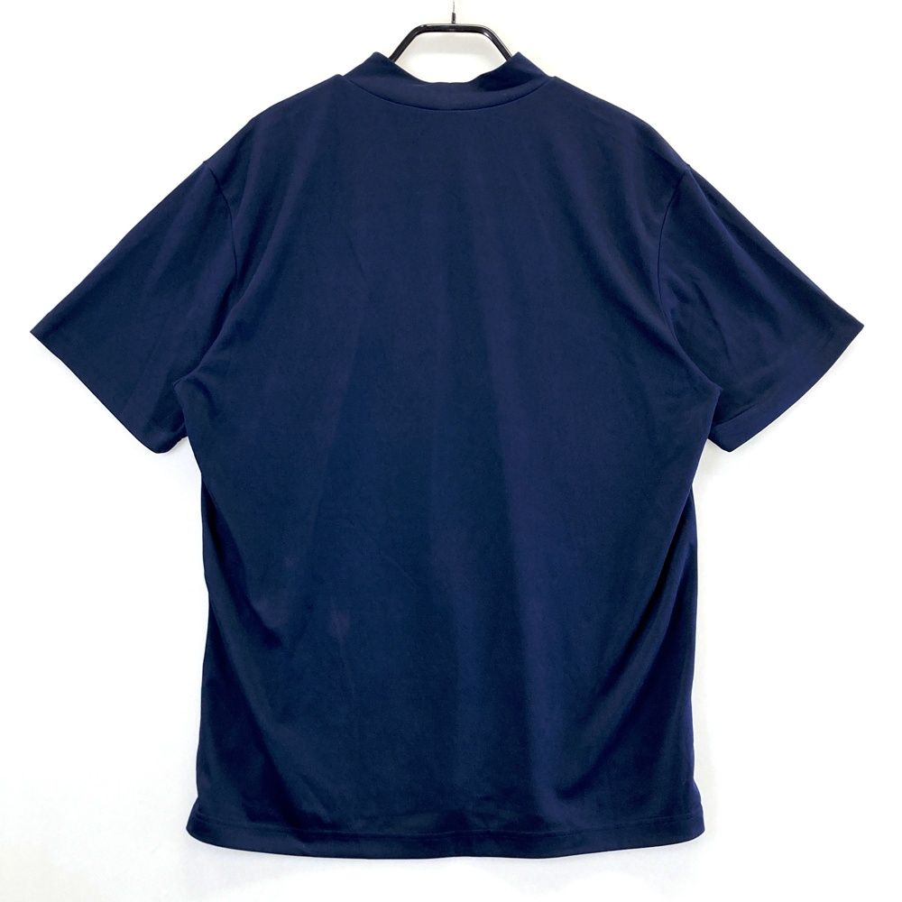 サイズ：7 MUTA MARINE ムータマリン ハイネック半袖Tシャツ ネイビー