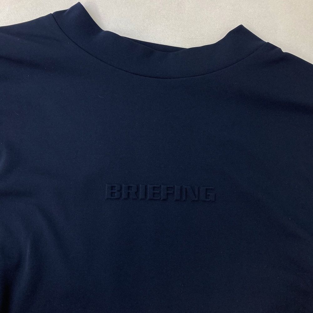 サイズ：M BRIEFING GOLF ブリーフィング 2025年 半袖モックネックT