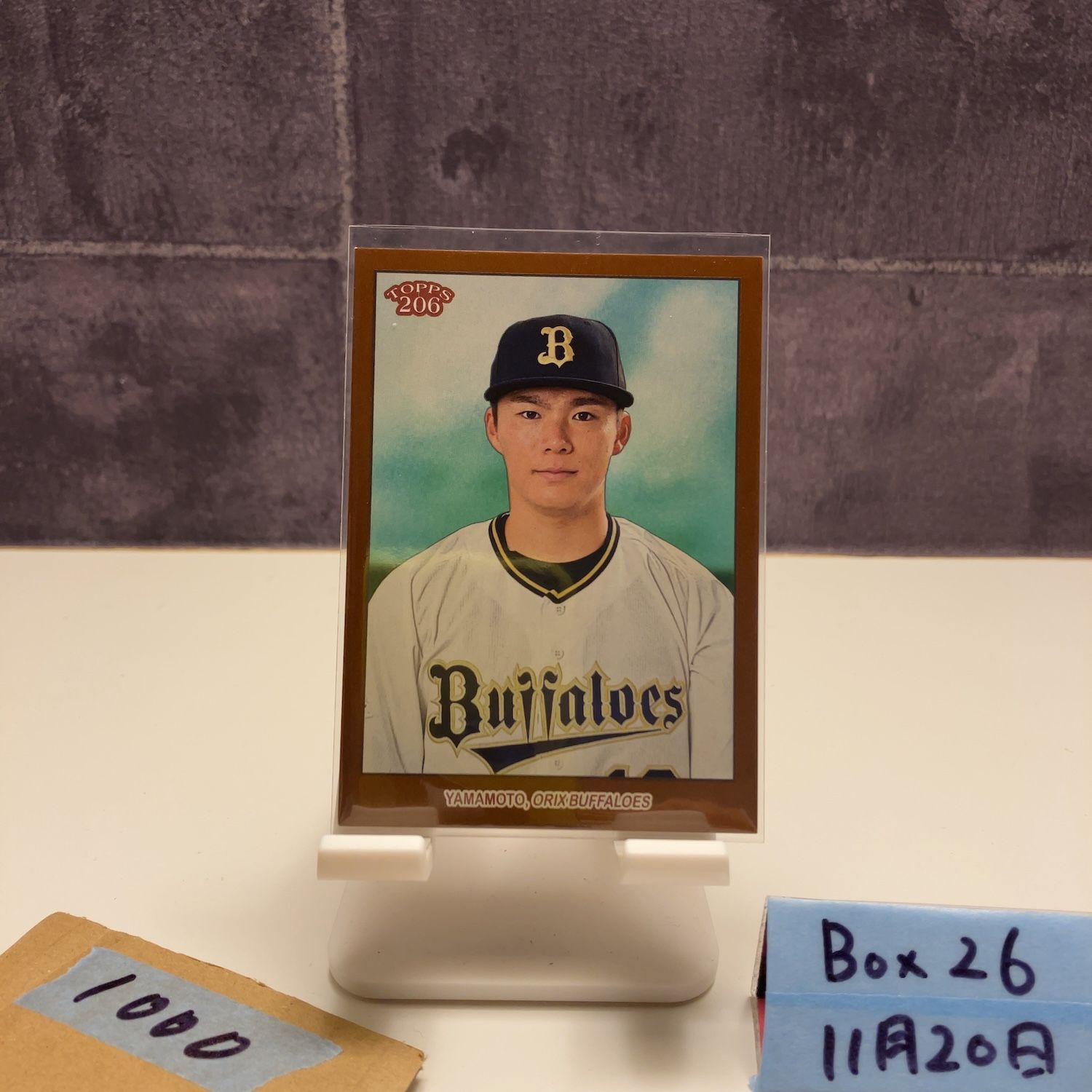 山本由伸　カード 2023 Topps 206 山本由伸 Yoshinobu Yamamoto オリックスバファローズ