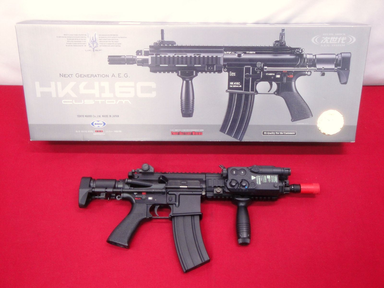 合法・動作確認済み】東京マルイ HK416C カスタム 次世代電動ガン