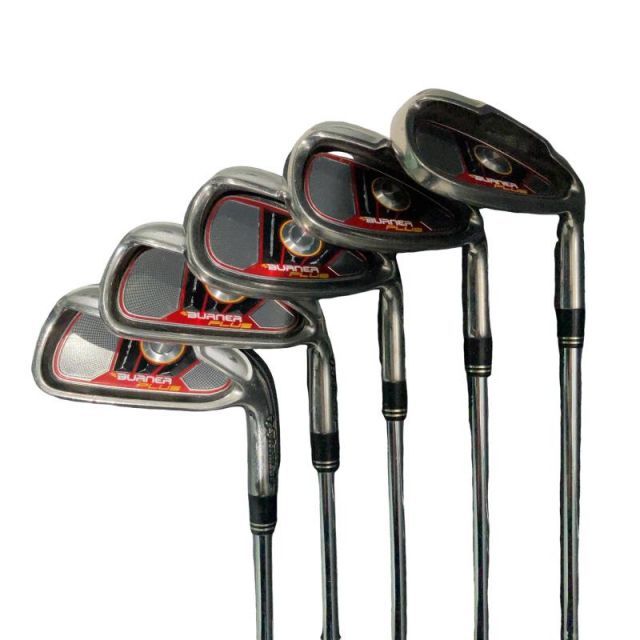 中古】 テーラーメイド BURNER PLUS 6S アイアンセット IR RE-AX