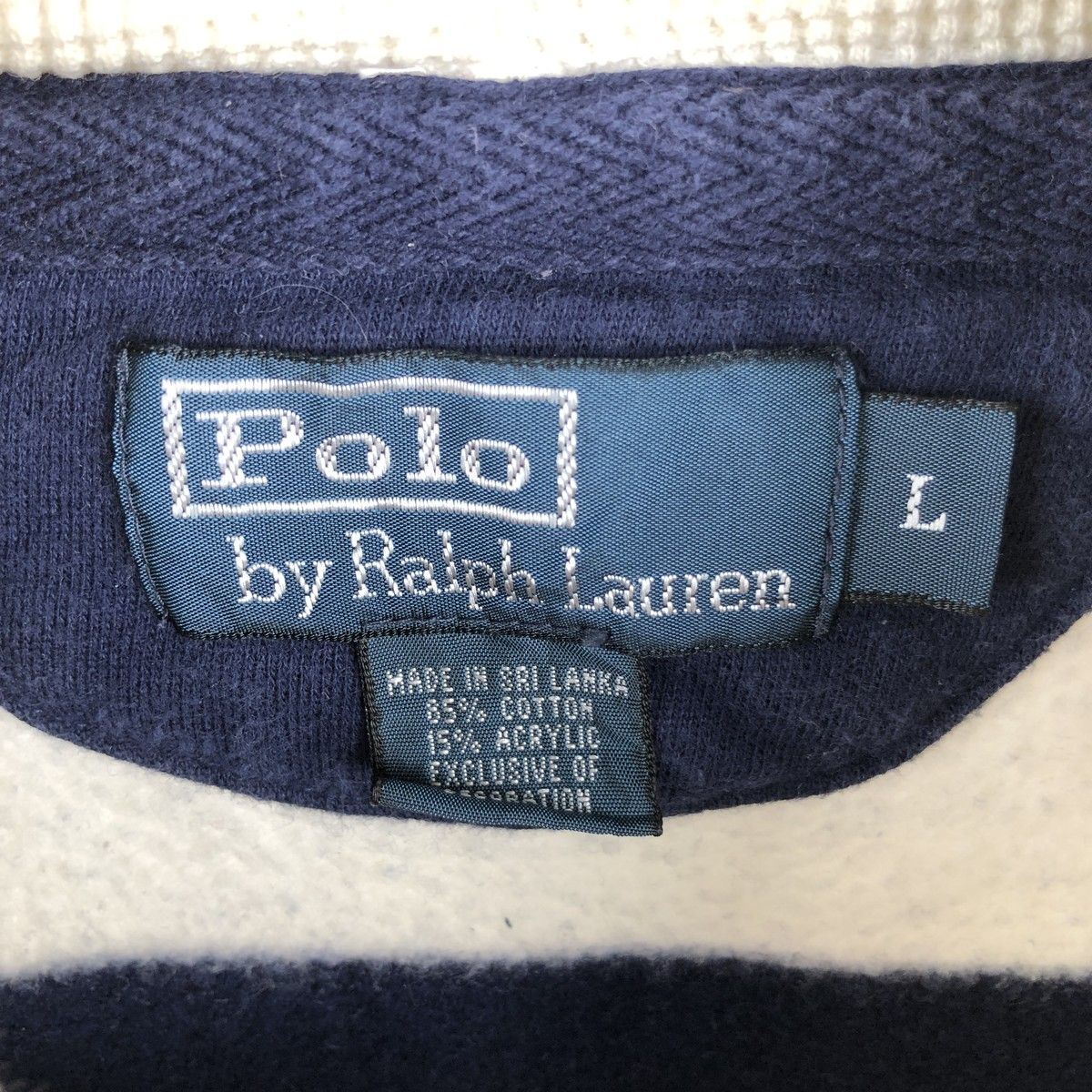 古着 ラルフローレン Ralph Lauren POLO by Ralph Lauren ボーダー柄