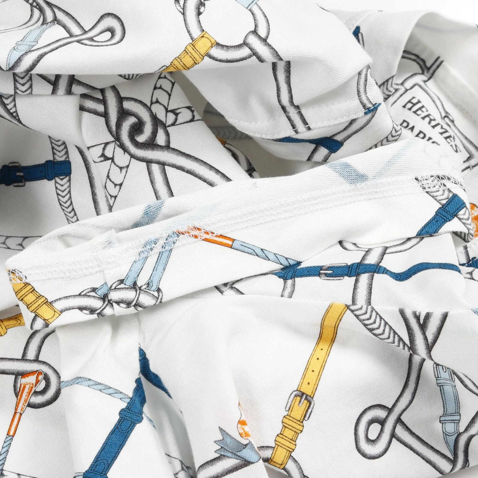 エルメス HERMES カットソー parcours sans faute コットン 半袖シャツ