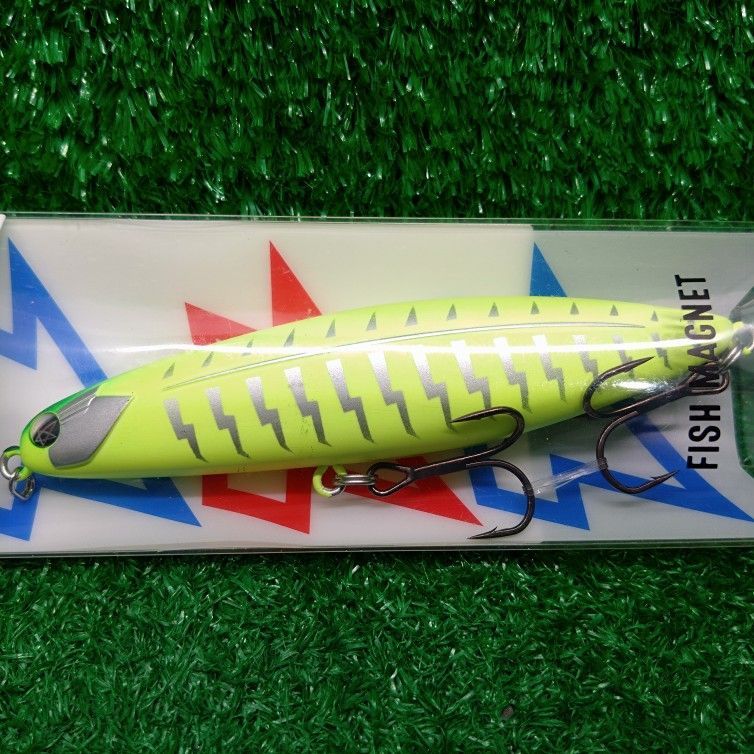 和塩 フィッシュマグネット タイガン90 グリーンギザードシャッド 100