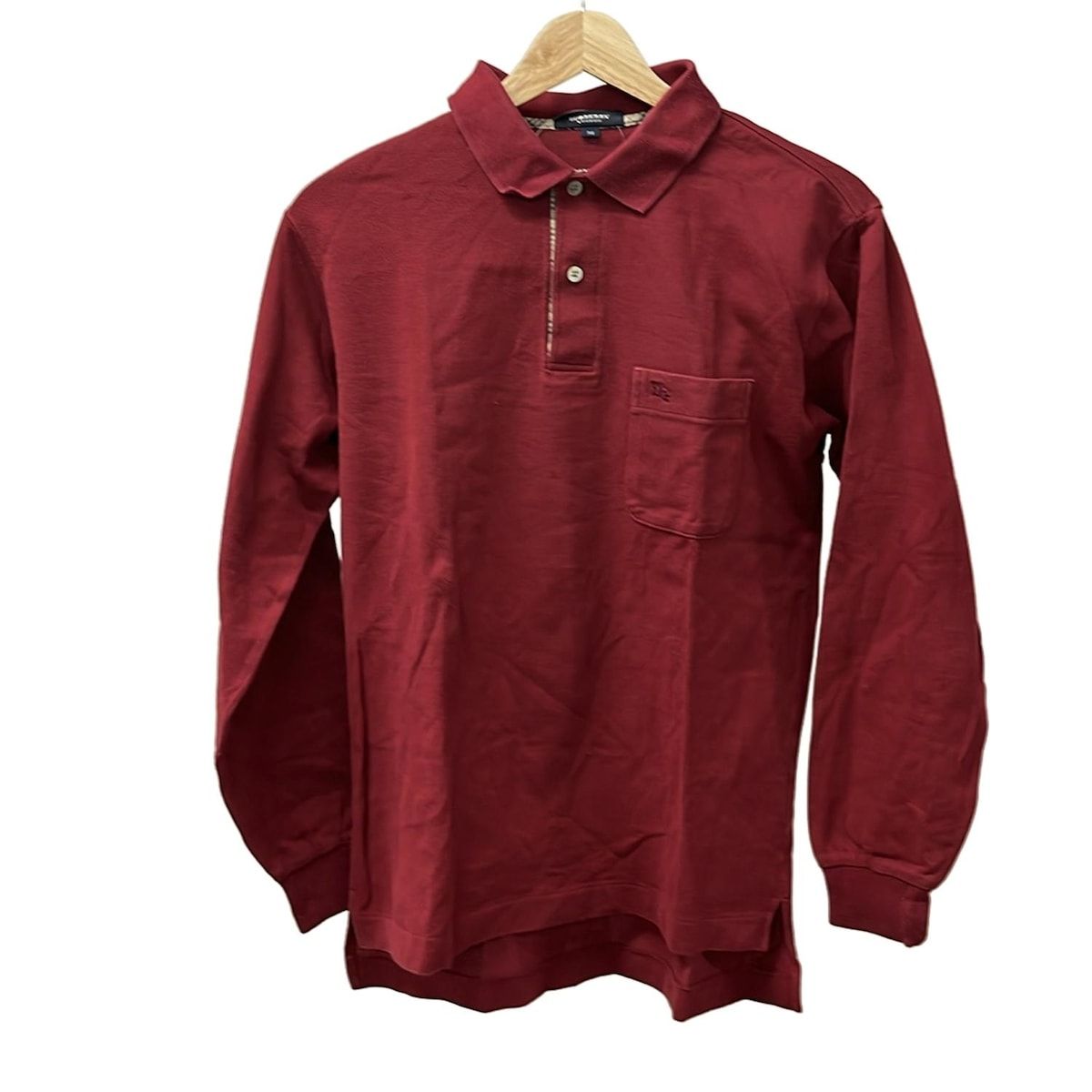 Burberry LONDON(バーバリーロンドン) 長袖ポロシャツ サイズM メンズ