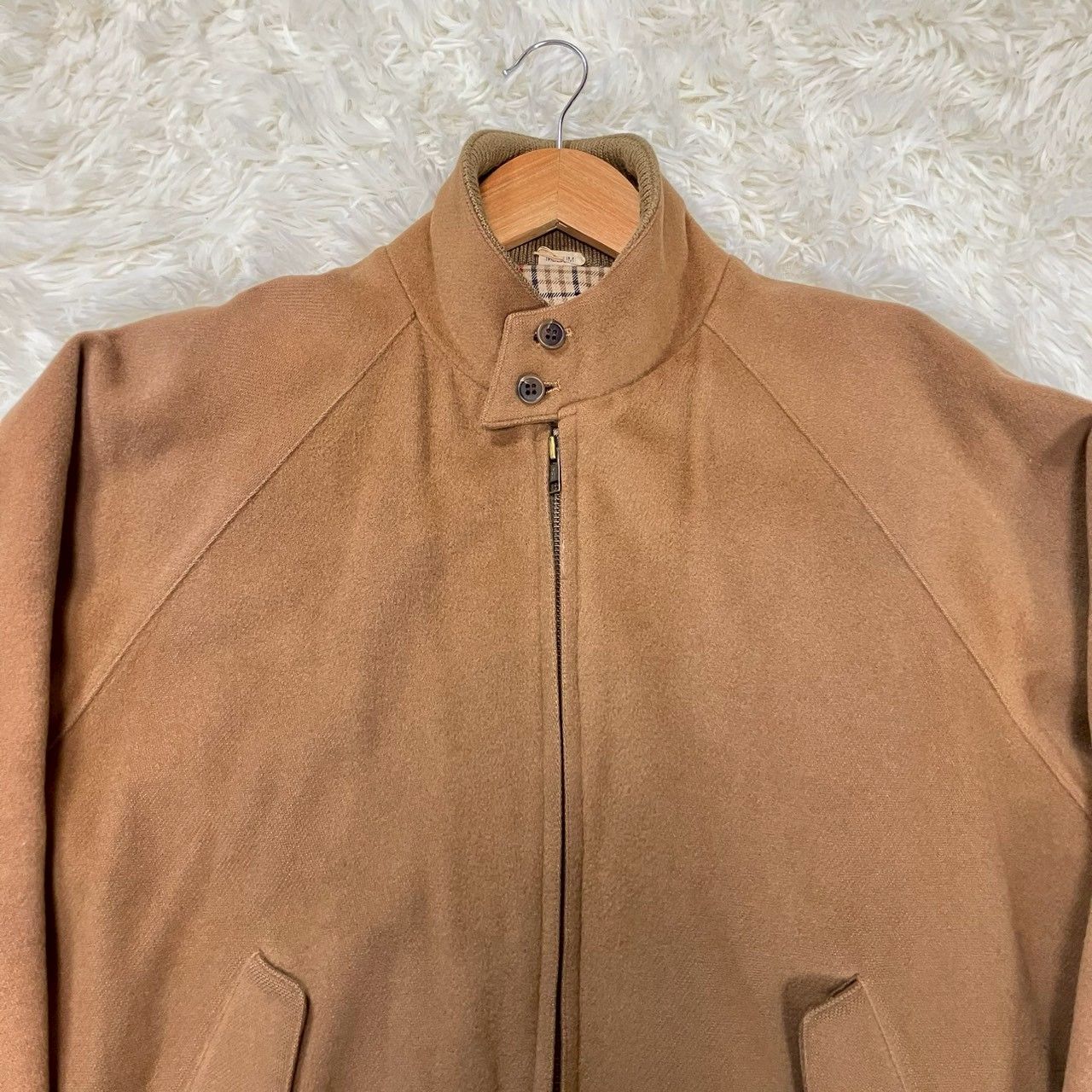 バラクータ スウィングトップ ハリントンジャケット G9 カシミヤ混