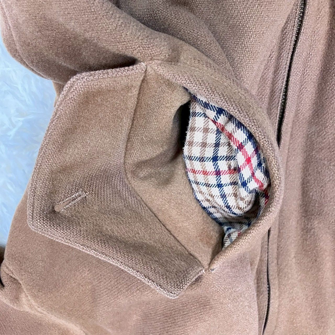 バラクータ スウィングトップ ハリントンジャケット G9 カシミヤ混