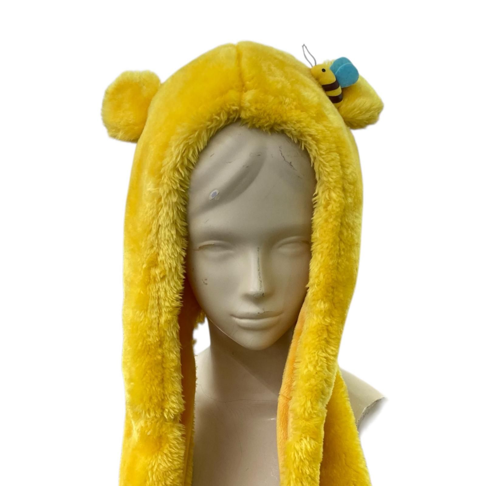 186001 現状品 Disney ディズニー マフラーキャップ⭐︎プーさん