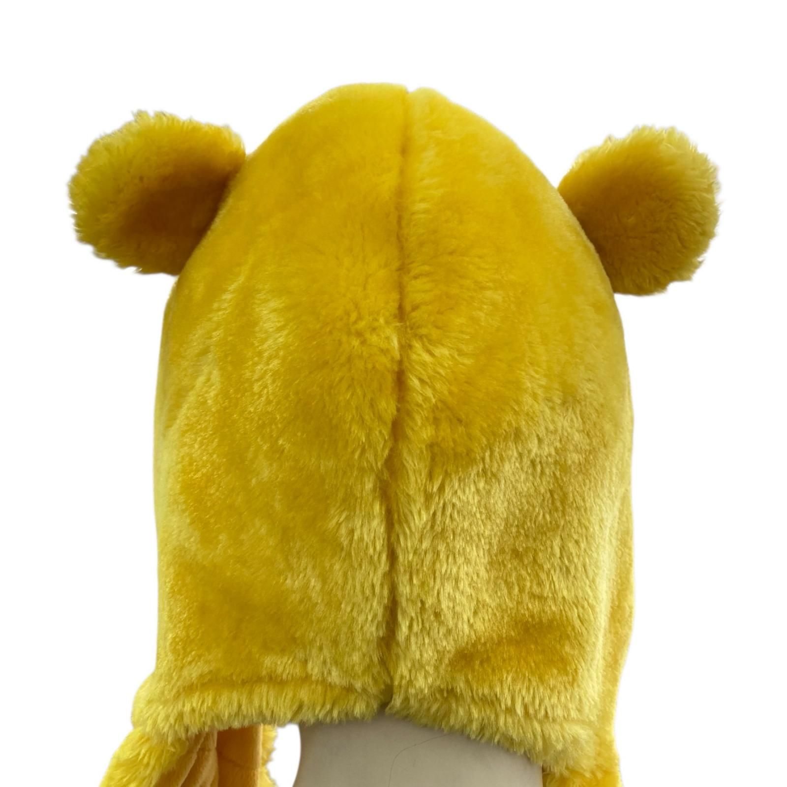 186001 現状品 Disney ディズニー マフラーキャップ⭐︎プーさん