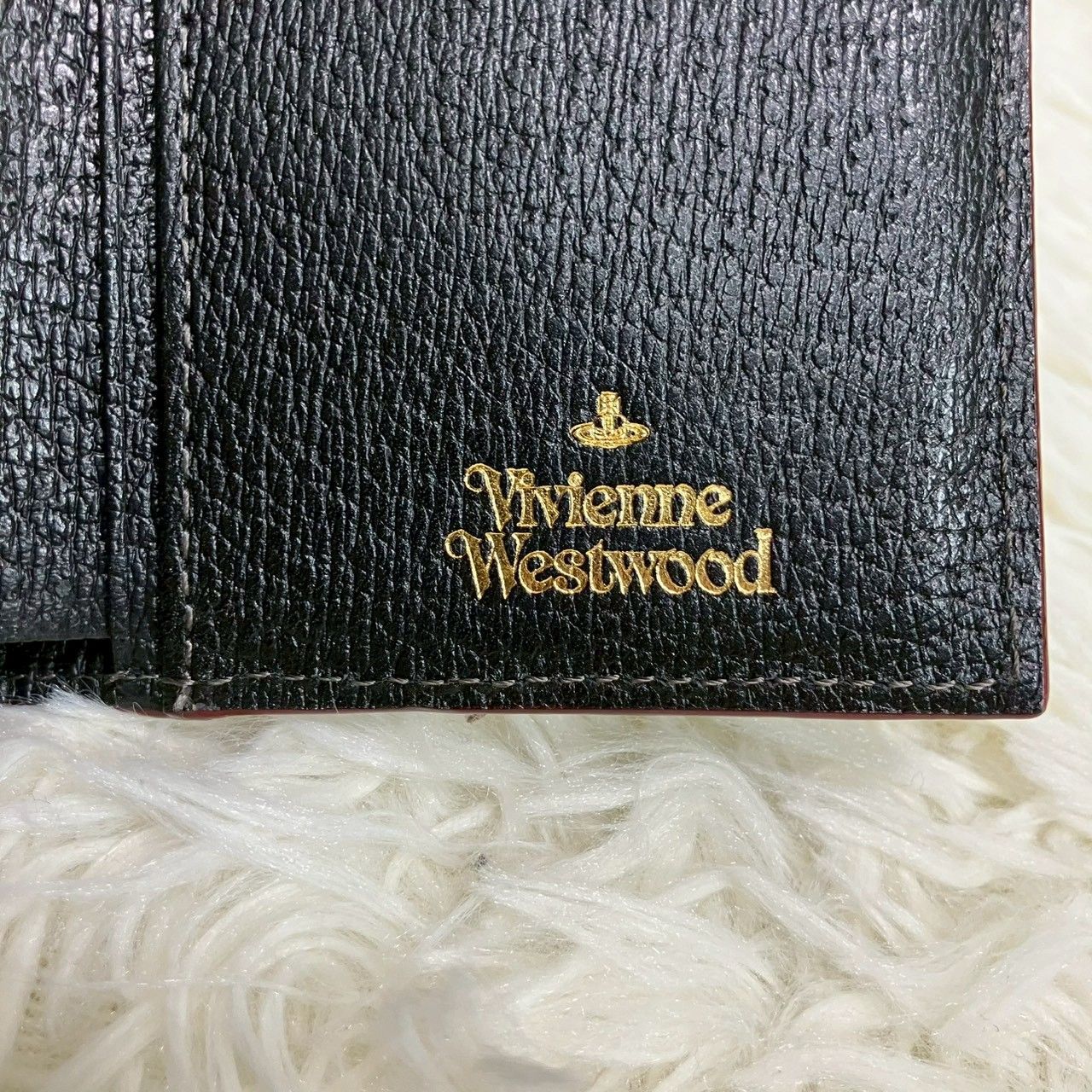 【がま口】 ヴィヴィアンウエストウッド エグゼクティブ 三つ折り財布 オーブ金具 ヴィヴィアンウエストウッド 三つ折り財布 がま口 エグゼクティブ 金