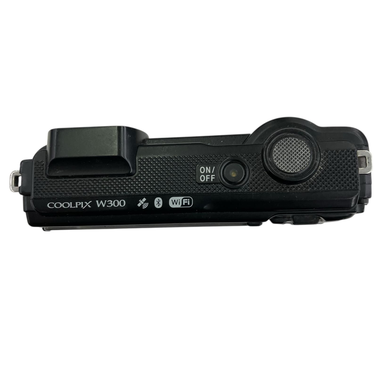 118010 現状品 Nikon ニコン Coolpix 4K W300 ブラック - メルカリ