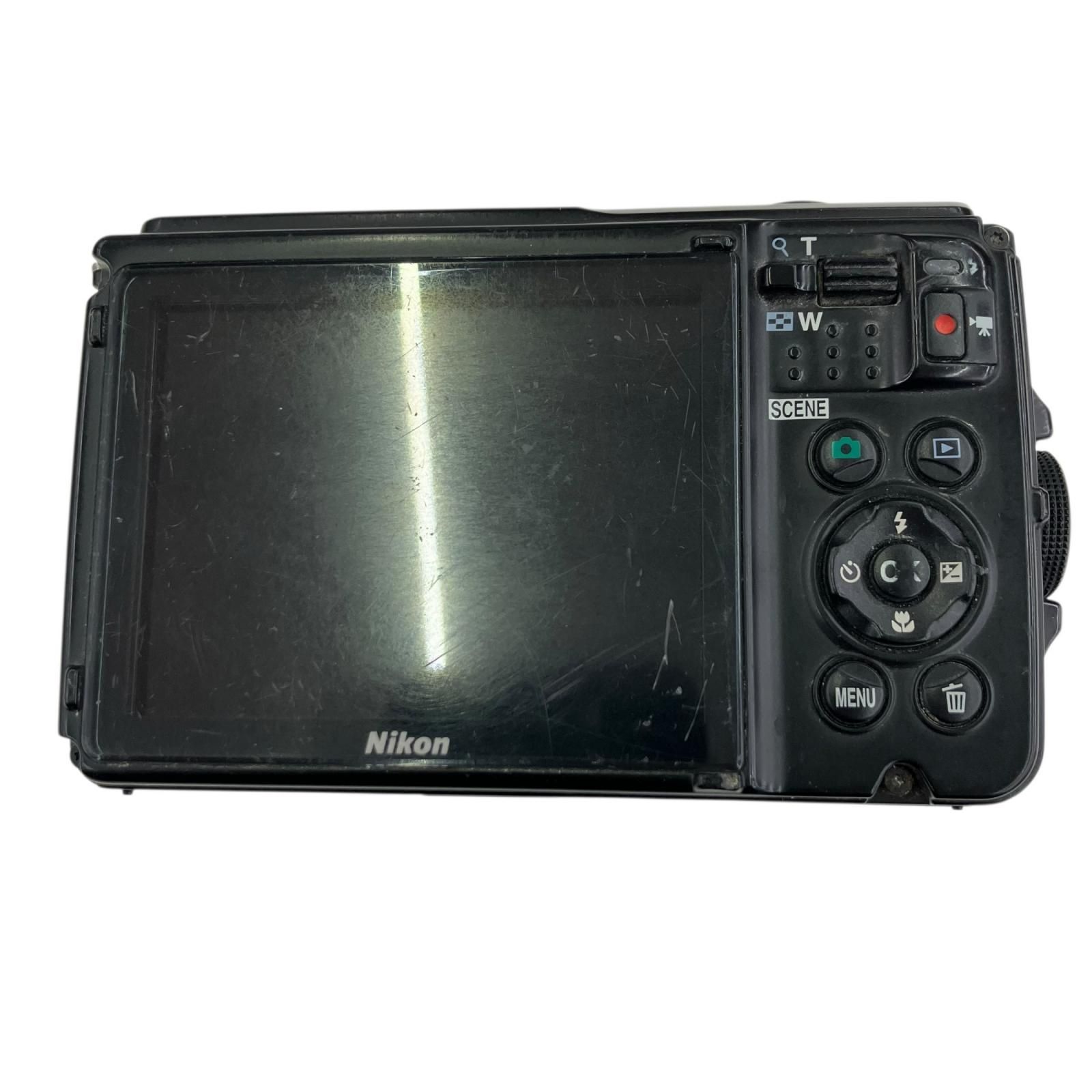 118010 現状品 Nikon ニコン Coolpix 4K W300 ブラック - メルカリ