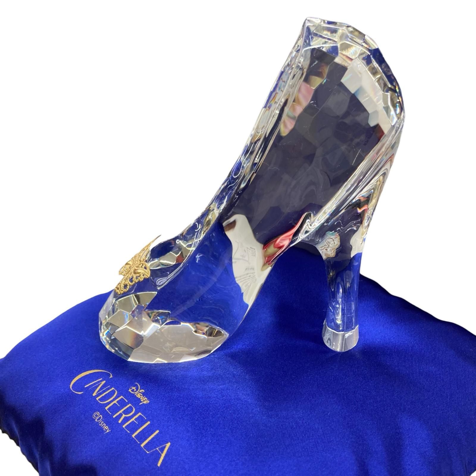 186000 現状品 Disney ディズニー シンデレラ ガラスの靴 DENPO クリア