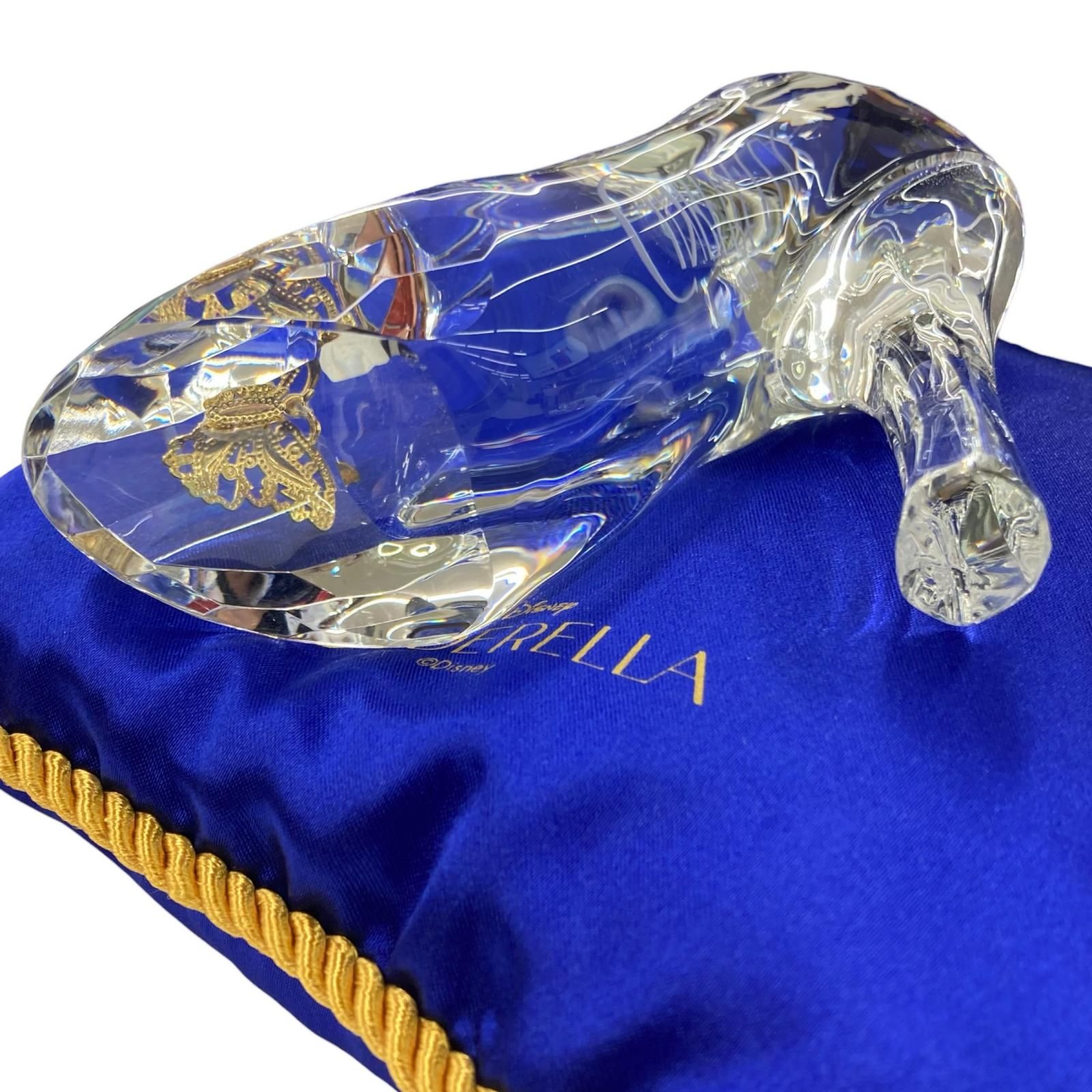 186000 現状品 Disney ディズニー シンデレラ ガラスの靴 DENPO クリア