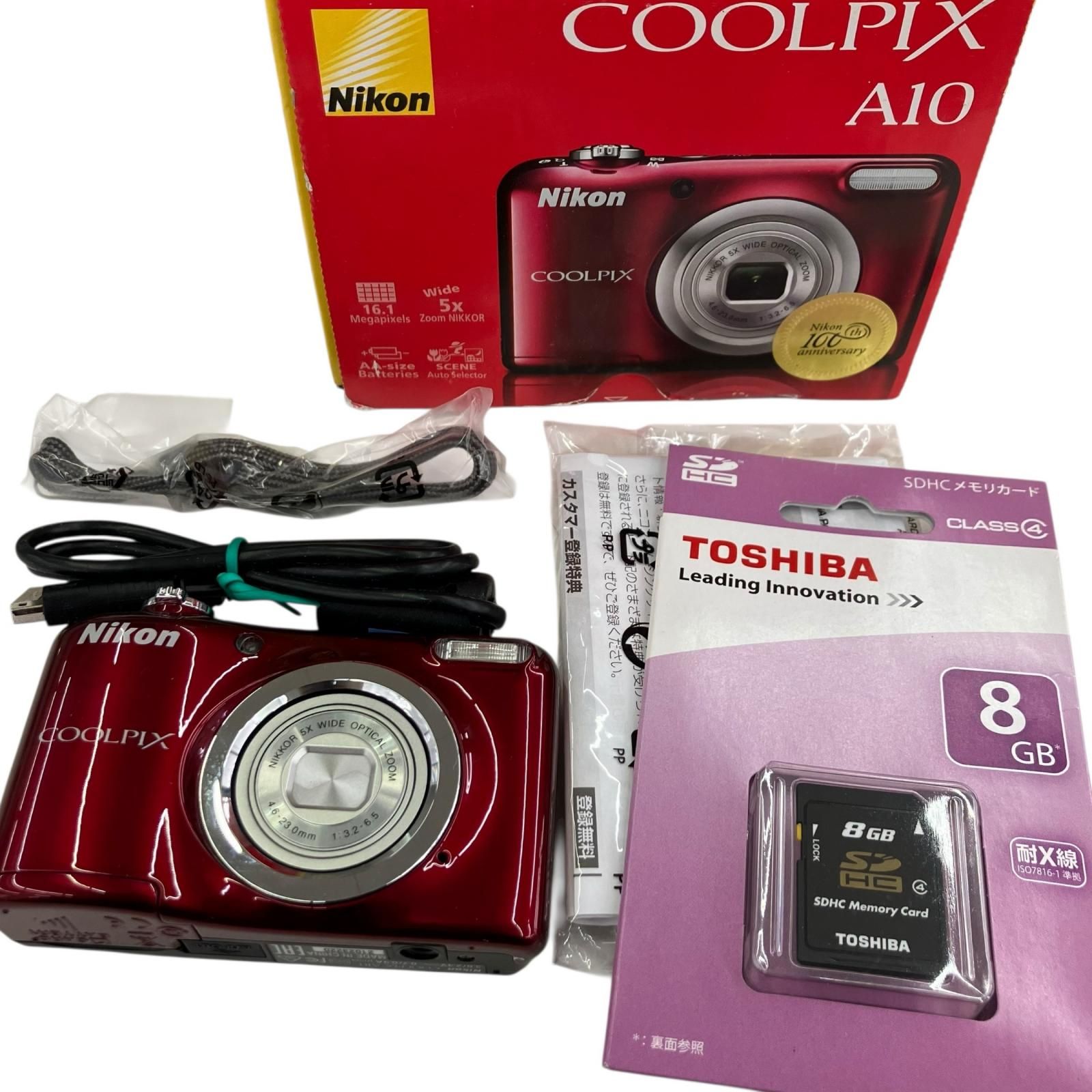 118011 動作確認済み Nikon ニコン Coolpix A10 4.6-23.0mm 1:3.2-6.5