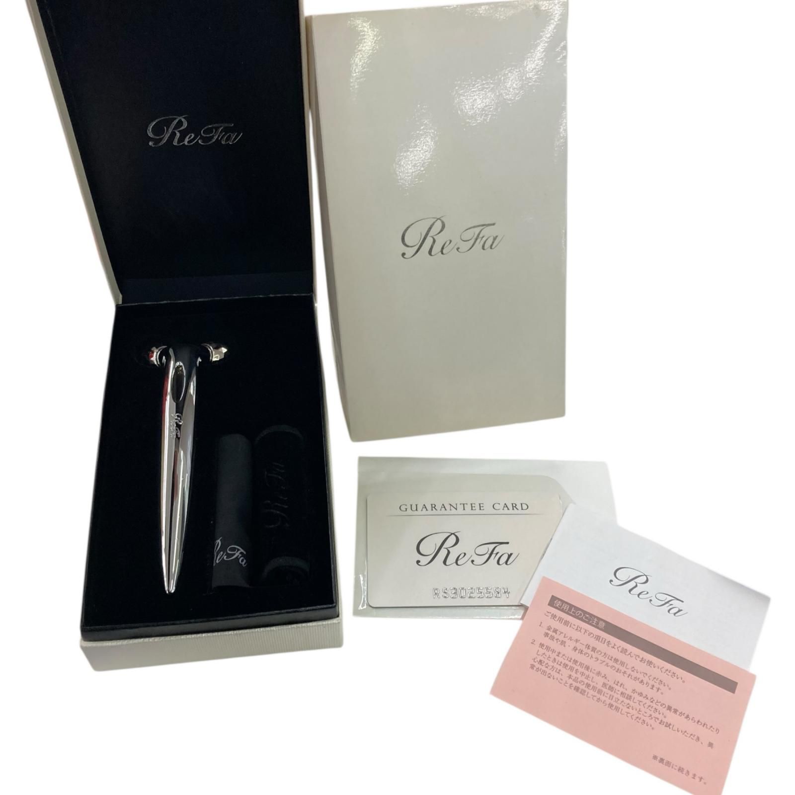 186001 現状品 ReFa リファ 美顔ローラー シルバー エスカラット