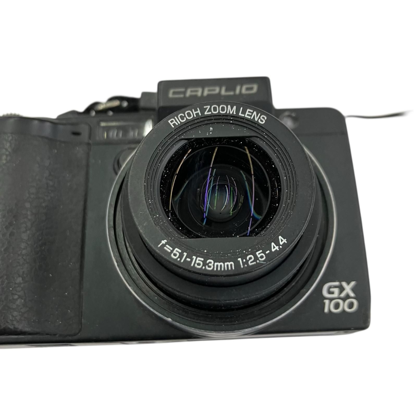 118011 動作確認済み RICOH リコー デジカメ Caplio GX100 ブラック