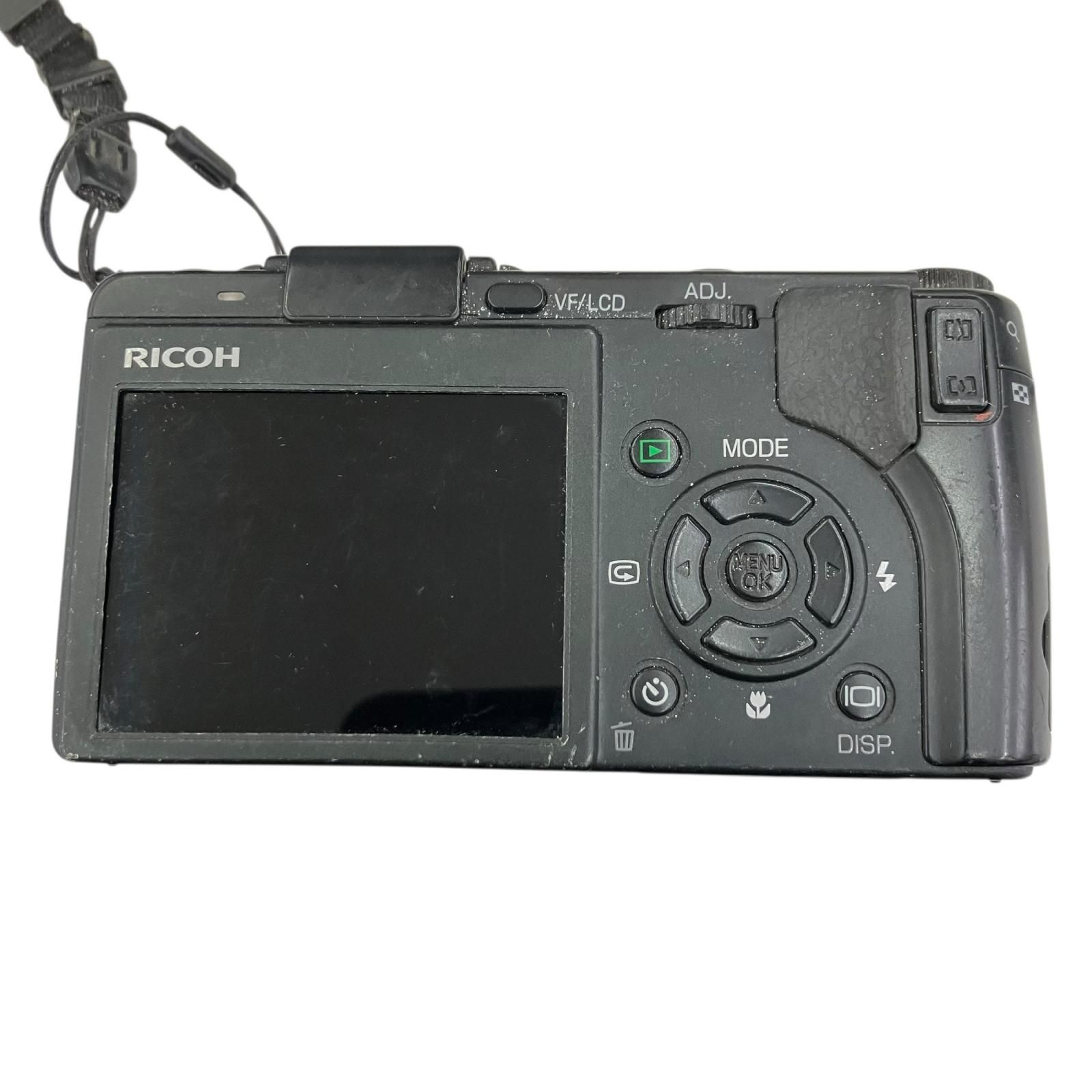 118011 動作確認済み RICOH リコー デジカメ Caplio GX100 ブラック