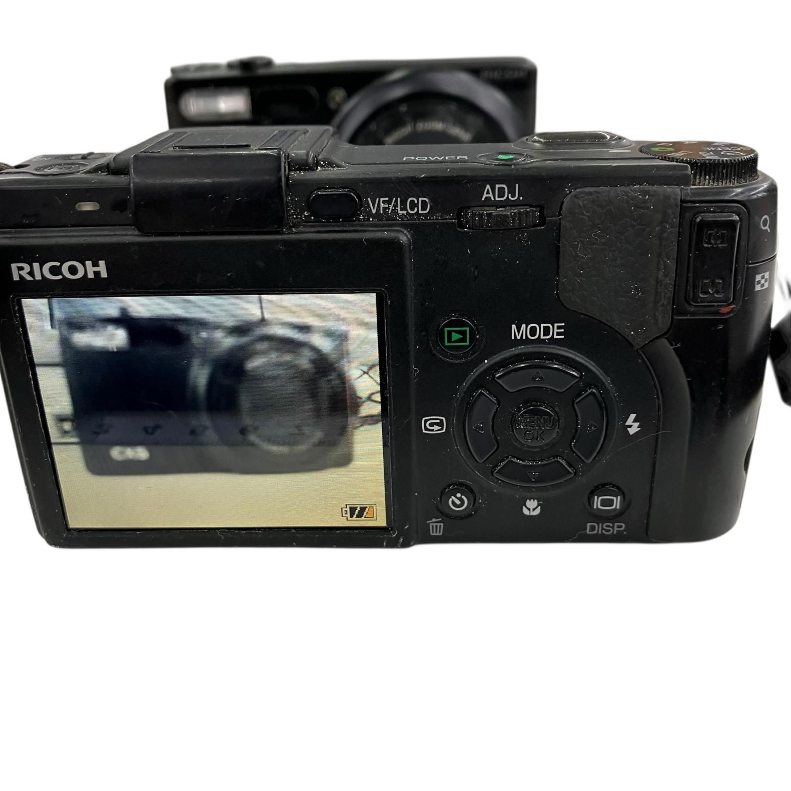118011 動作確認済み RICOH リコー デジカメ Caplio GX100 ブラック